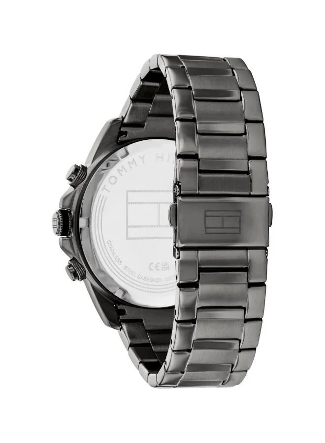TOMMY HILFIGER Analogue Multifunction Watch with Steel Bracelet